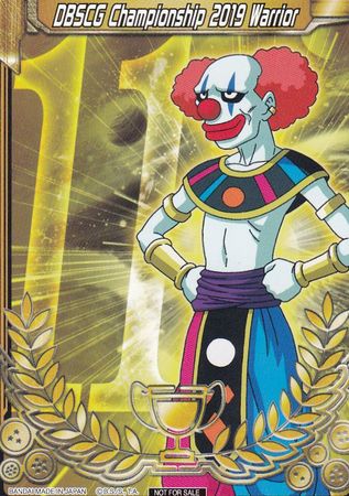 DBSCG Championship 2019 Warrior Universe 11 Belmod Merit Token Dragon Ball Super Merit Tokens DBSCG Championship 2019 Warrior Universe 11 Belmod Merit Token Dragon Ball Super Merit Tokens