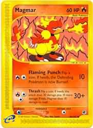 Magmar 86 165 Uncommon Expedition Singles Magmar 86 165 Uncommon Expedition Singles