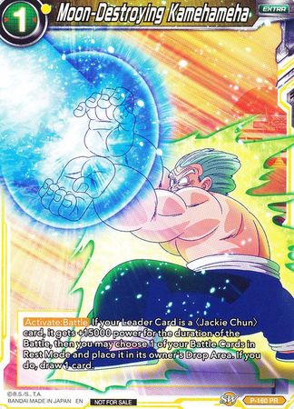 Moon Destroying Kamehameha P 160 Promo Dragon Ball Super Tournament Promos Moon Destroying Kamehameha P 160 Promo Dragon Ball Super Tournament Promos