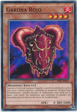 Gardna Rojo - Spanish Yugioh Cards - Non-English | TrollAndToad