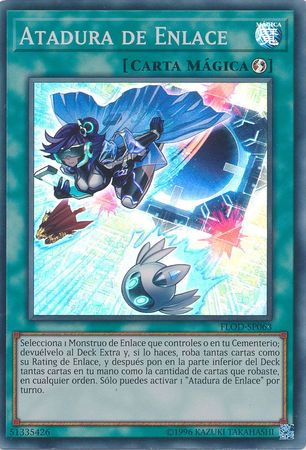 Atadura de Enlace FLOD SP063 Super Rare Unlimited Spanish Yugioh Cards Atadura de Enlace FLOD SP063 Super Rare Unlimited Spanish Yugioh Cards