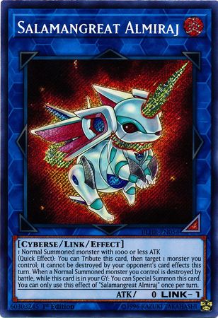 Salamangreat Almiraj BLHR EN054 Secret Rare 1st Edition Battles of Legend Hero s Revenge Singles Salamangreat Almiraj BLHR EN054 Secret Rare 1st Edition Battles of Legend Hero s Revenge Singles
