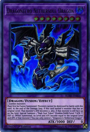 Dragonecro Nethersoul Dragon BLHR EN066 Ultra Rare 1st Edition Battles of Legend Hero s Revenge Singles Dragonecro Nethersoul Dragon BLHR EN066 Ultra Rare 1st Edition Battles of Legend Hero s Revenge Singles