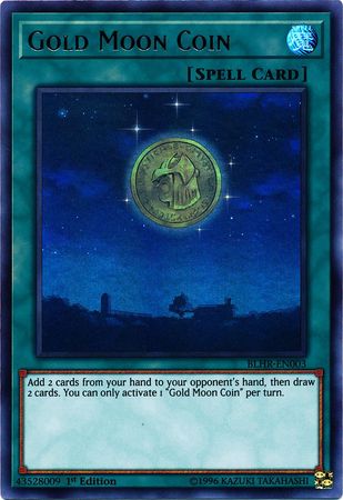 YuGiOh Spell Card Gingerbread House BLHR-EN004 1st Edition Ultra Rare 