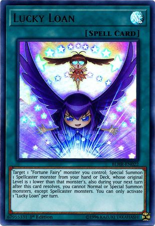 Lucky Loan BLHR EN022 Ultra Rare 1st Edition Battles of Legend Hero s Revenge Singles Lucky Loan BLHR EN022 Ultra Rare 1st Edition Battles of Legend Hero s Revenge Singles