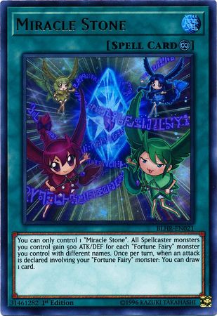 Miracle Stone - BLHR-EN021 - Ultra Rare 1st Edition