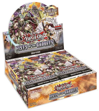 Fists of the Gadgets Booster Box of 24 Packs Yugioh Yu Gi Oh Sealed Product Fists of the Gadgets Booster Box of 24 Packs Yugioh Yu Gi Oh Sealed Product