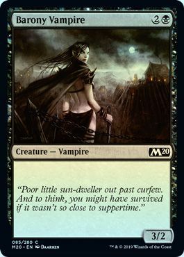 Barony Vampire 085 280 Foil Barony Vampire 085 280 Foil