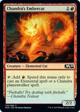 Chandra s Embercat 129 280 Foil Chandra s Embercat 129 280 Foil