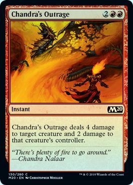 Chandra s Outrage 130 280 Foil Chandra s Outrage 130 280 Foil