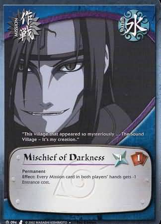 Mischief of Darkness M 094 Uncommon Mischief of Darkness M 094 Uncommon