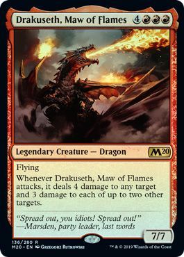 Drakuseth Maw of Flames 136 280 Foil Drakuseth Maw of Flames 136 280 Foil