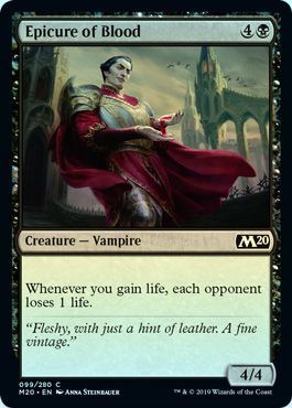 Epicure of Blood 099 280 Foil Magic 2020 M20 Foil Singles Epicure of Blood 099 280 Foil Magic 2020 M20 Foil Singles