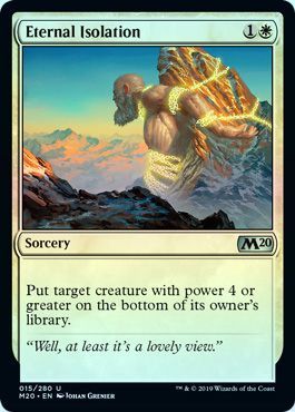 Eternal Isolation 015 280 Foil Magic 2020 M20 Foil Singles Eternal Isolation 015 280 Foil Magic 2020 M20 Foil Singles