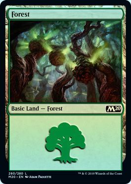 Forest 280 280 Foil Magic 2020 M20 Foil Singles Forest 280 280 Foil Magic 2020 M20 Foil Singles