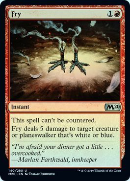 Fry 140 280 Foil Magic 2020 M20 Foil Singles Fry 140 280 Foil Magic 2020 M20 Foil Singles