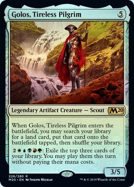 Golos Tireless Pilgrim 226 280 Foil Golos Tireless Pilgrim 226 280 Foil