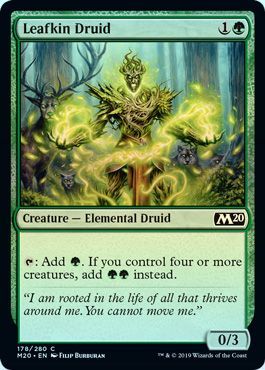 Leafkin Druid 178 280 Foil Magic 2020 M20 Foil Singles Leafkin Druid 178 280 Foil Magic 2020 M20 Foil Singles