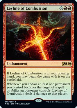 Leyline of Combustion 148 280 Foil Leyline of Combustion 148 280 Foil