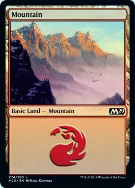 Mountain 274 280 Foil Mountain 274 280 Foil