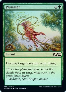 Plummet 188 280 Foil Magic 2020 M20 Foil Singles Plummet 188 280 Foil Magic 2020 M20 Foil Singles