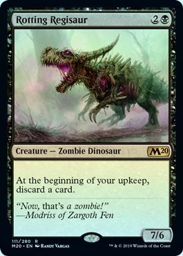 Rotting Regisaur 111 280 Foil Magic 2020 M20 Foil Singles Rotting Regisaur 111 280 Foil Magic 2020 M20 Foil Singles