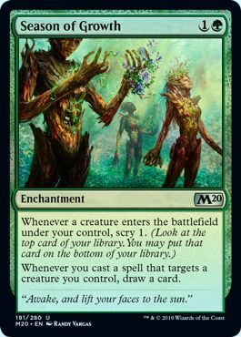 Season of Growth 191 280 Foil Season of Growth 191 280 Foil