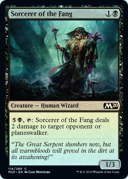 Sorcerer of the Fang 114 280 Foil Sorcerer of the Fang 114 280 Foil