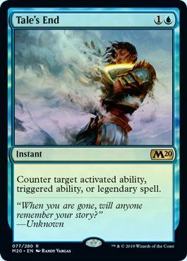 Tale s End 077 280 Foil Magic 2020 M20 Foil Singles Tale s End 077 280 Foil Magic 2020 M20 Foil Singles