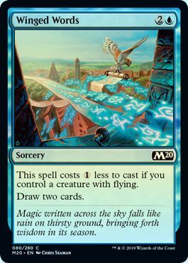 Winged Words 080 280 Foil Winged Words 080 280 Foil