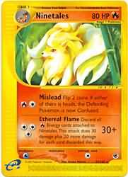 Ninetales 57 165 Rare Expedition Singles Ninetales 57 165 Rare Expedition Singles
