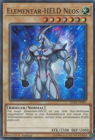 Elementar HELD Neos SHVA DE031 Super Rare Elementar HELD Neos SHVA DE031 Super Rare