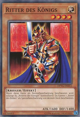 Ritter des Konigs DPYG DE011 Common German Yugioh Cards Ritter des Konigs DPYG DE011 Common German Yugioh Cards