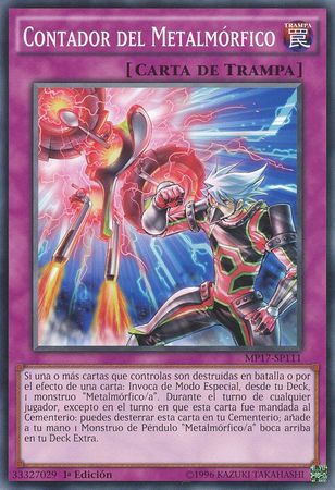 Contador del Metalmorfico MP17 SP111 Common Spanish Yugioh Cards Contador del Metalmorfico MP17 SP111 Common Spanish Yugioh Cards