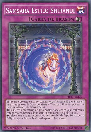 Samsara Estilo Shiranui MP17 SP226 Common Spanish Yugioh Cards Samsara Estilo Shiranui MP17 SP226 Common Spanish Yugioh Cards