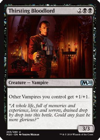 Thirsting Bloodlord 293 280 Magic 2020 M20 Singles Thirsting Bloodlord 293 280 Magic 2020 M20 Singles