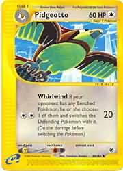 Pidgeotto 88 165 Uncommon Expedition Singles Pidgeotto 88 165 Uncommon Expedition Singles