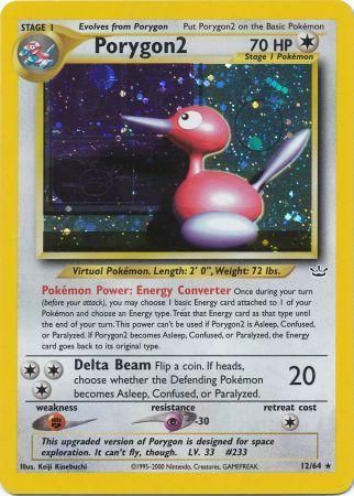 Porygon2 12 64 Holo Unlimited Porygon2 12 64 Holo Unlimited