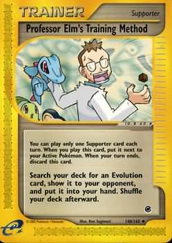 Professor Elm s Training Method 148 165 Uncommon Expedition Singles Professor Elm s Training Method 148 165 Uncommon Expedition Singles