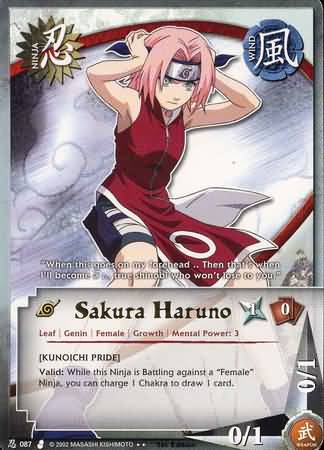 Sakura Haruno N 087 Rare Sakura Haruno N 087 Rare