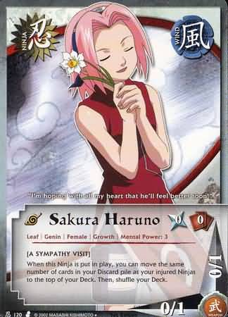 Sakura Haruno N 120 Uncommon Sakura Haruno N 120 Uncommon