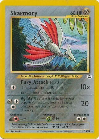 Skarmory - 23/64 - Rare Unlimited