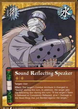 Sound Reflecting Speaker J 116 Uncommon Sound Reflecting Speaker J 116 Uncommon