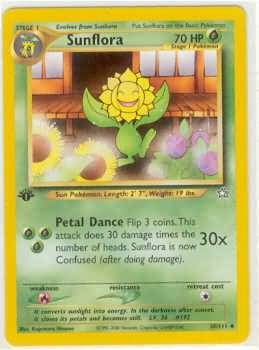 Sunflora 50 111 Uncommon Unlimited Neo Genesis Unlimited Singles Sunflora 50 111 Uncommon Unlimited Neo Genesis Unlimited Singles