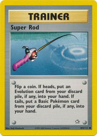 Super Rod - Neo Genesis Unlimited - Pokemon