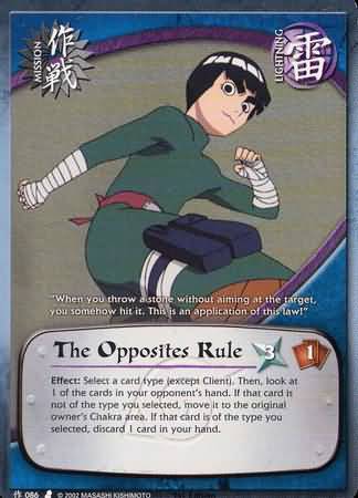The Opposites Rule M 086 Common Naruto Curse of the Sand The Opposites Rule M 086 Common Naruto Curse of the Sand