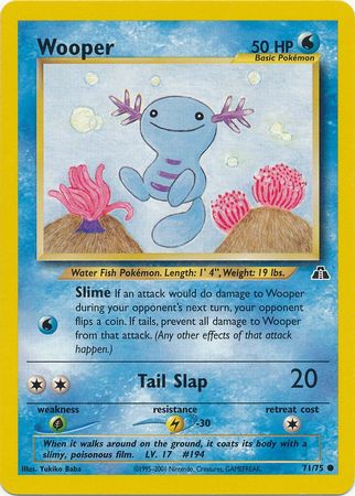 Wooper 71 75 Common Unlimited Wooper 71 75 Common Unlimited
