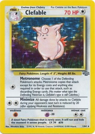 Clefable - 1/64 - Holo Unlimited