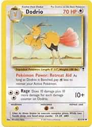 Dodrio 41 110 Uncommon Legendary Collection Singles Dodrio 41 110 Uncommon Legendary Collection Singles