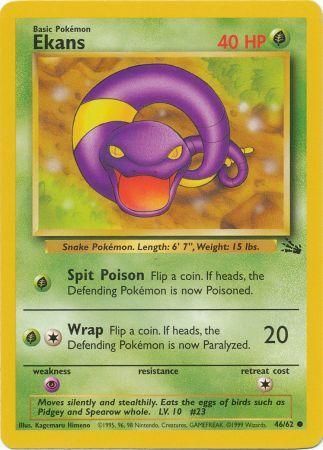 Ekans 46 62 Common Unlimited Ekans 46 62 Common Unlimited